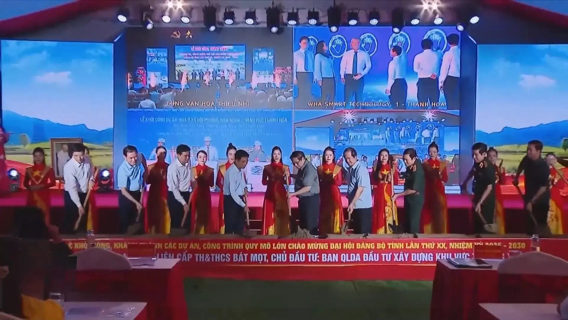 Khởi công trường học tại xã biên giới Thanh Hóa